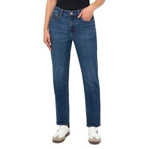 New Seven7 Women's 90's Straight Jean Size 16 Dark Wash - Picture 1 of 10